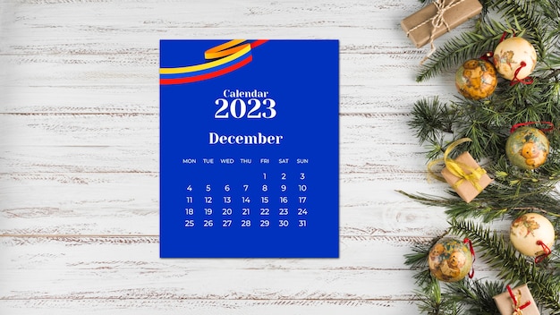 Colombiaanse kerstkalender voor 2023