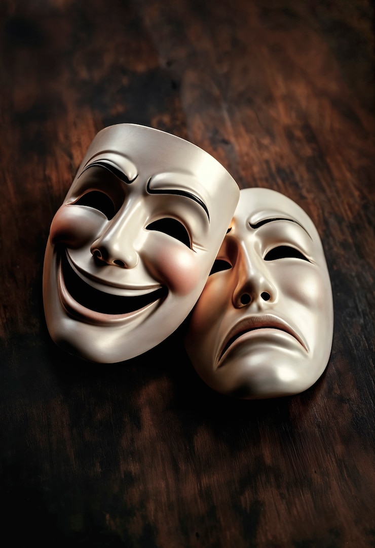 Gratis Foto comedy en tragedie maskers
