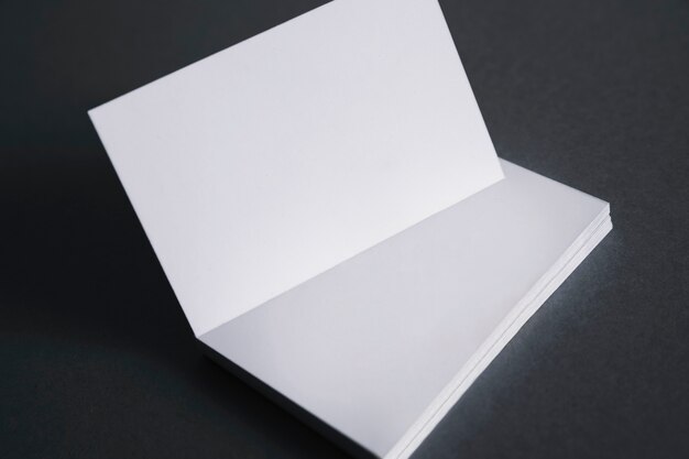 Concept voor de presentatie van visitekaartjes