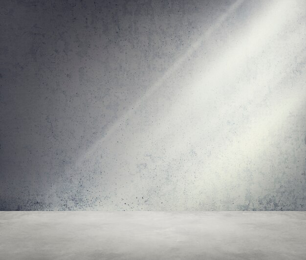 Concrete Room Corner Shadow Sunlight Wallpaper Concept