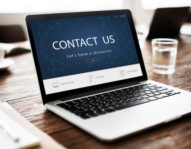 Gratis Foto contact registreren feedback ondersteuning help concept