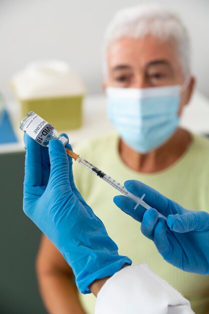 Covid-vaccin om ziekte te bestrijden