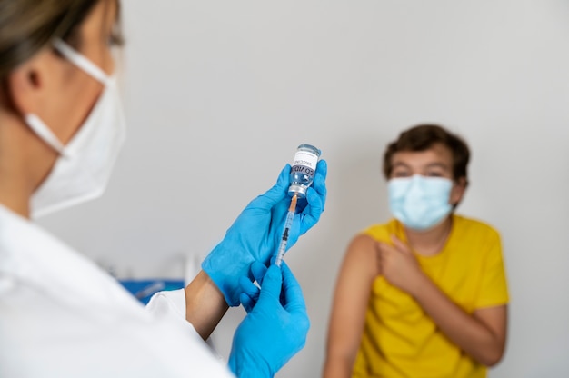 Covid-vaccin om ziekte te bestrijden