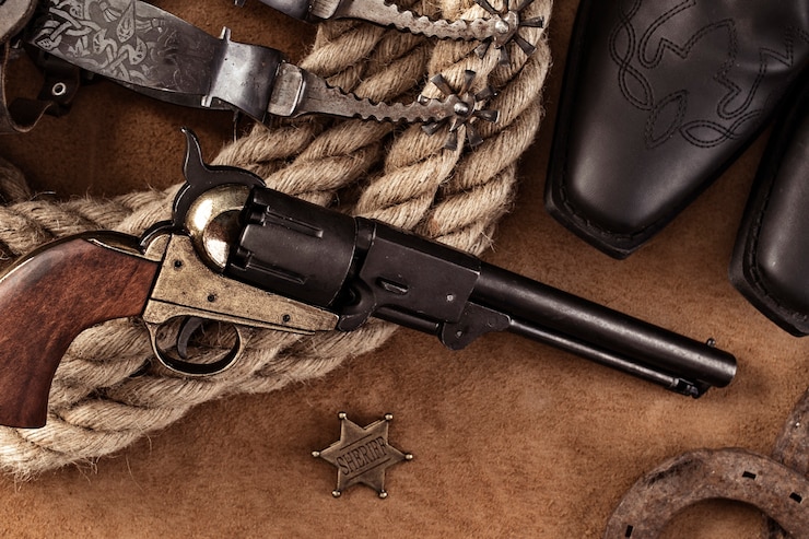 Gratis Foto cowboy achtergrond concept