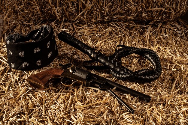 Cowboy achtergrondconcept