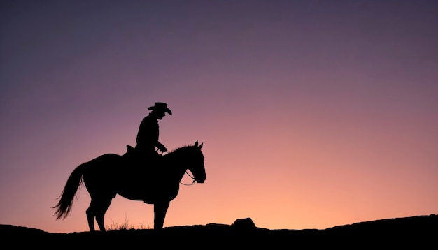 Cowboy in een fotorealistische omgeving