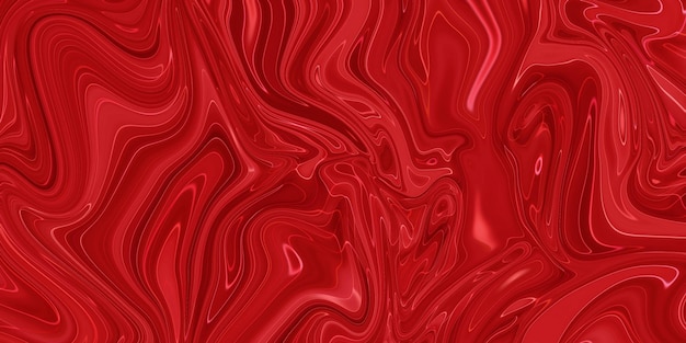 Creatief abstract gemengd koraalkleurig schilderij met marmereffect, panorama
