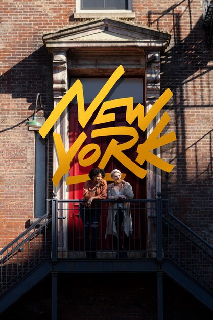 Creatieve collage van New York