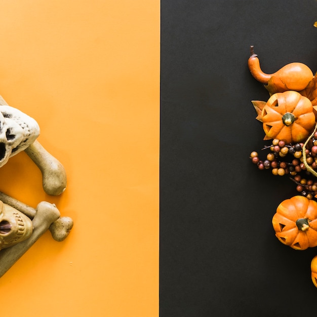 Creatieve compositie voor halloween