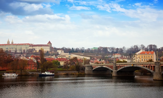 Dag uitzicht op Praag