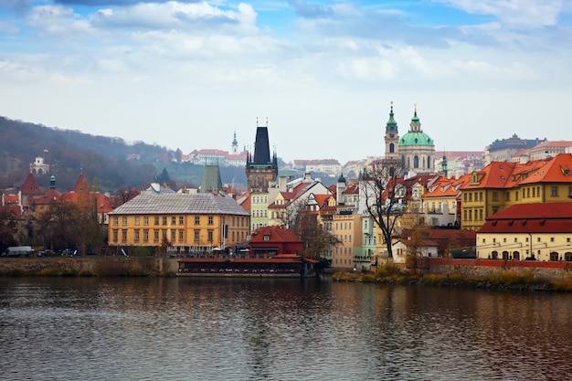 Dag uitzicht op Praag