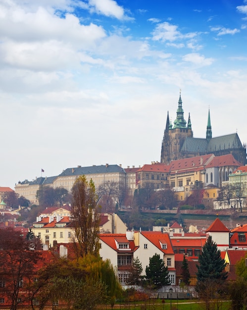 Dag uitzicht op Praagse kasteel