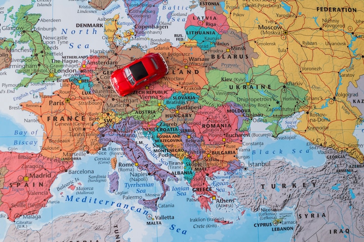 Gratis Foto de samenstelling van reiselementen met copyspace