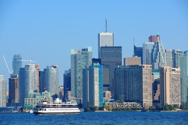 De skyline van Toronto overdag