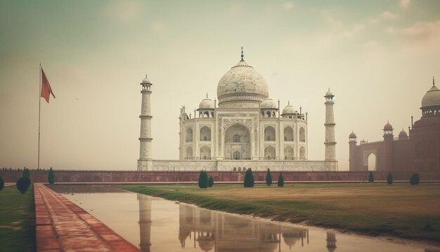 Gratis foto de taj mahal is een monument voor india.