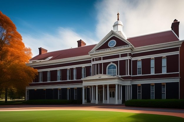 De universiteit van melbourne ligt in het hart van de stad.