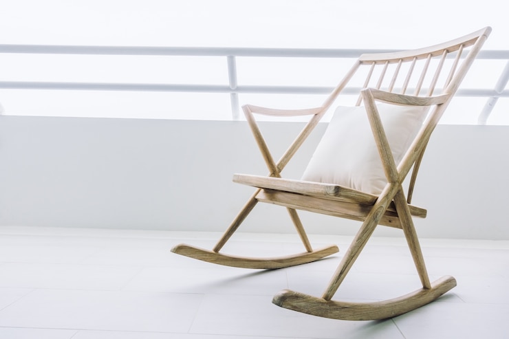 Gratis Foto decoratie zetel houten stoel schommelen