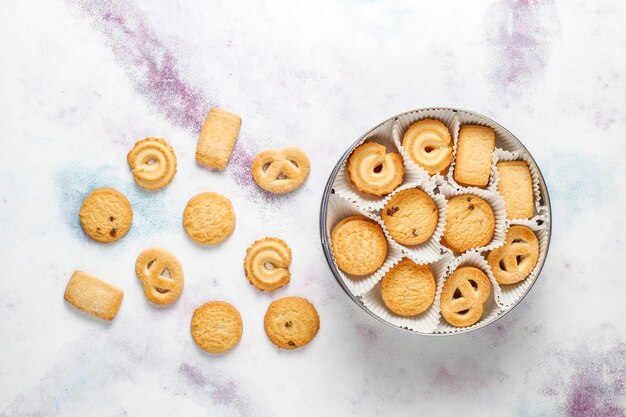 Deense boterkoekjes.