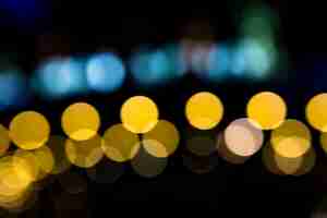 Gratis foto defocused echte bokeh voor abstracte achtergrond