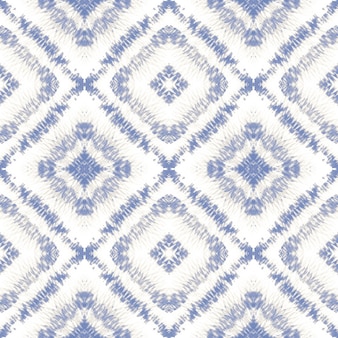 Denim wit blauw damast naadloze patroon.