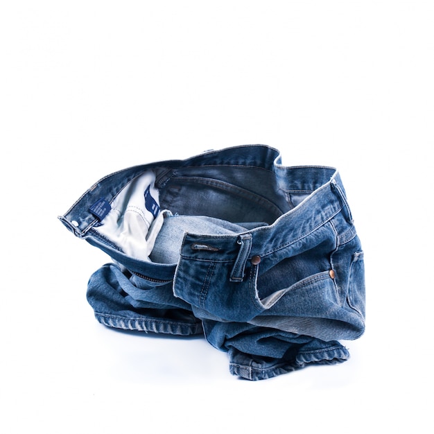 Gratis foto detail kleding ruwe mode blauwe