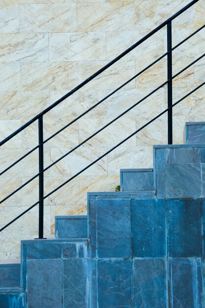 Detail van stedelijke trappen