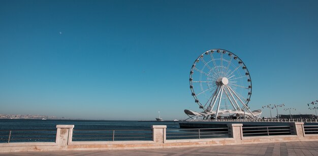 Devil wheel attractie in de haven