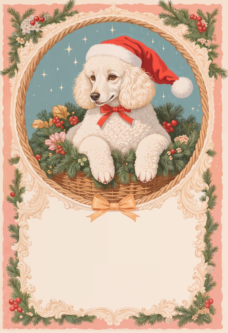 Gratis Foto dieren illustratie voor kerstmis