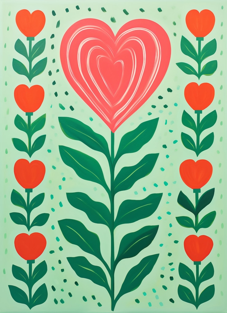 Gratis Foto digitale kunst van organische bloemvormen patroon