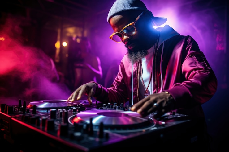 Gratis Foto dj die muziek speelt in de club.