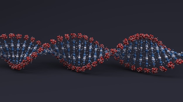 Dna spiraal ontwerp