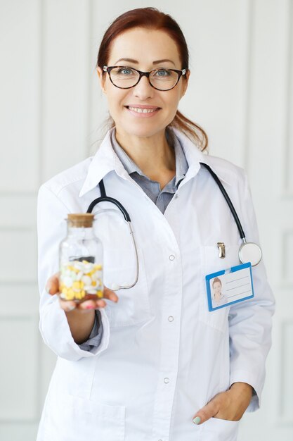 Dokter op het werk