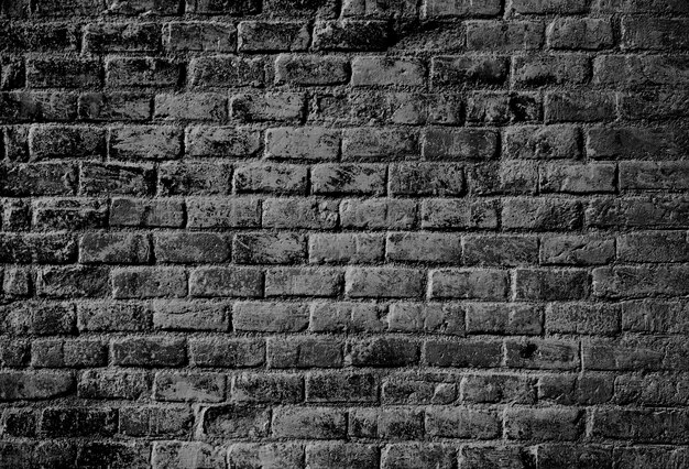 Donkere bakstenen muur textuur