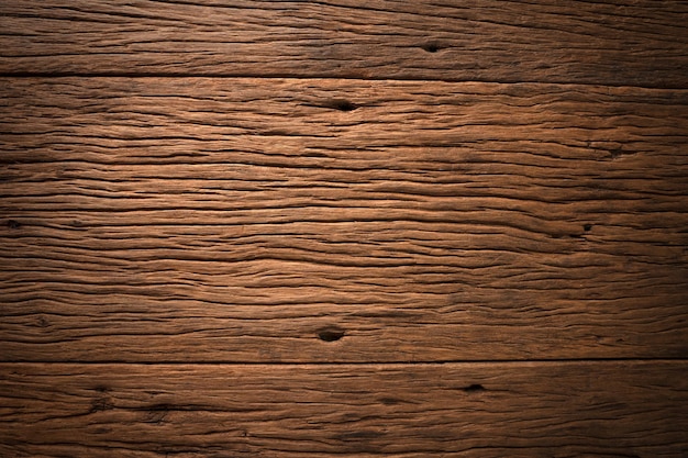 Donkere oude houten tafel textuur achtergrond bovenaanzicht