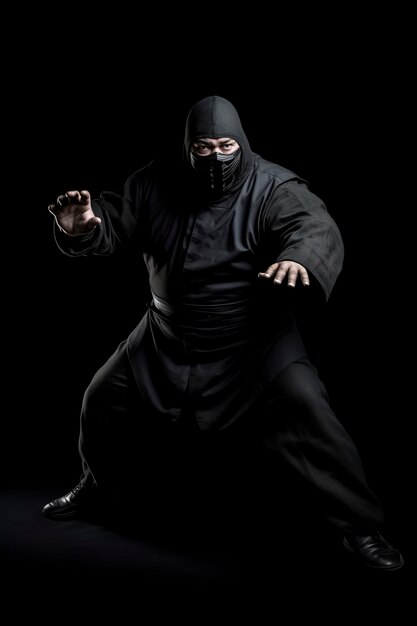 Donkere stijl ninja naruto