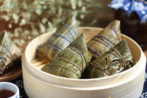 Dragon Boat Festival rijst dumplings en Realgar wijn
