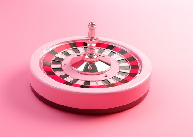 Driedimensionaal casino-artikel