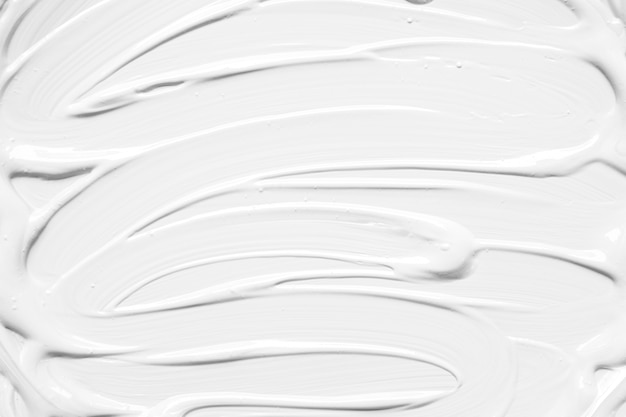 Gratis foto duidelijke witte verf in dikke lagen