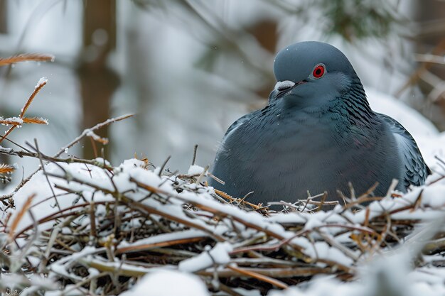 Duif in de natuurlijke omgeving