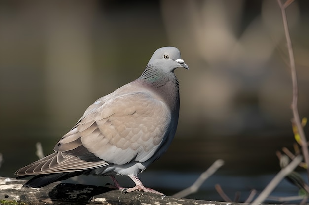 Gratis foto duif in de natuurlijke omgeving