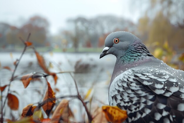 Duif in de natuurlijke omgeving