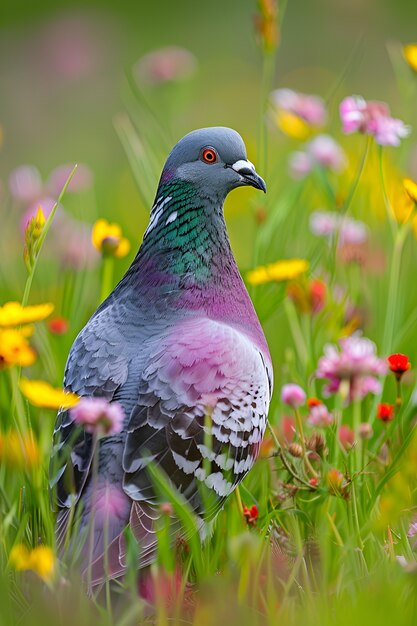 Duif in de natuurlijke omgeving