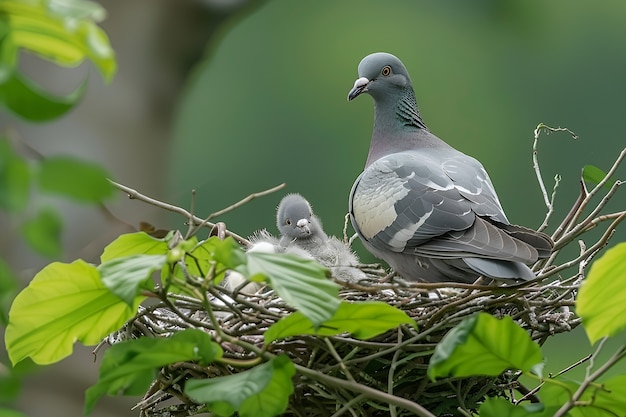 Gratis foto duif in de natuurlijke omgeving