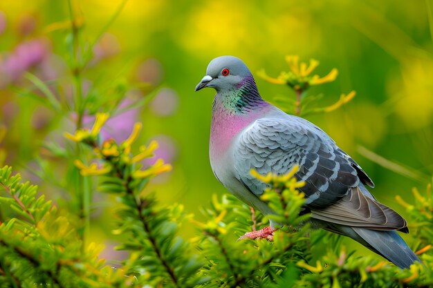 Duif in de natuurlijke omgeving