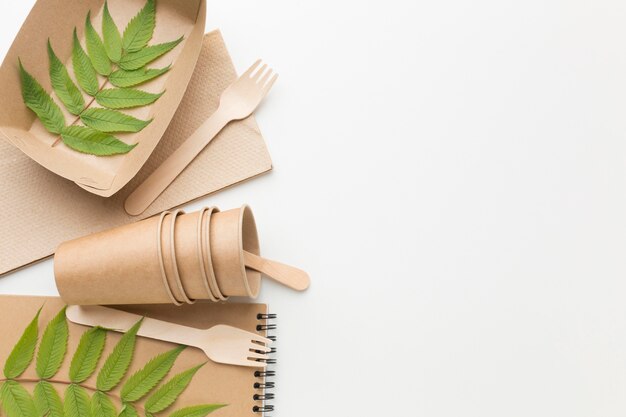 Eco-vriendelijk met kopie-ruimte