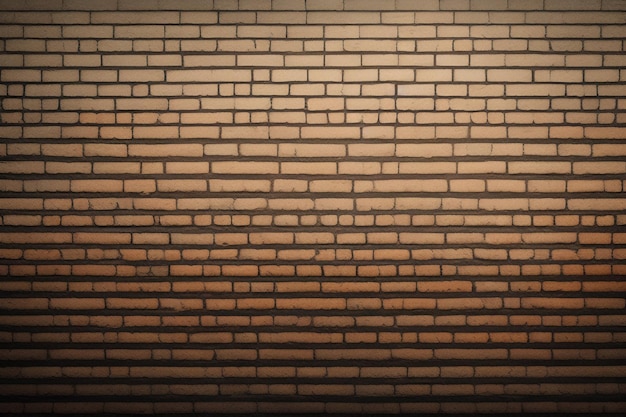 Een bakstenen muur met een donkere achtergrond