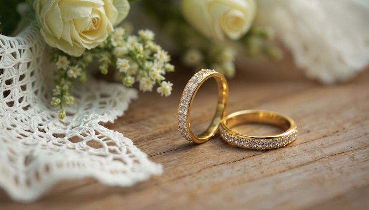 Gratis Foto een elegante bruiloftsopstelling.
