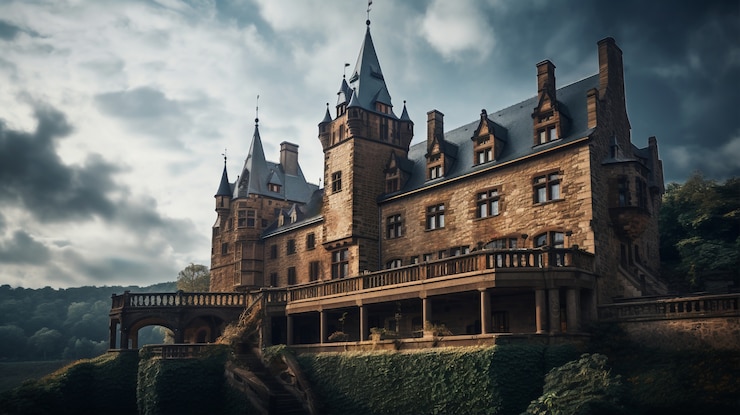 Gratis Foto een prachtig majestueus kasteel.