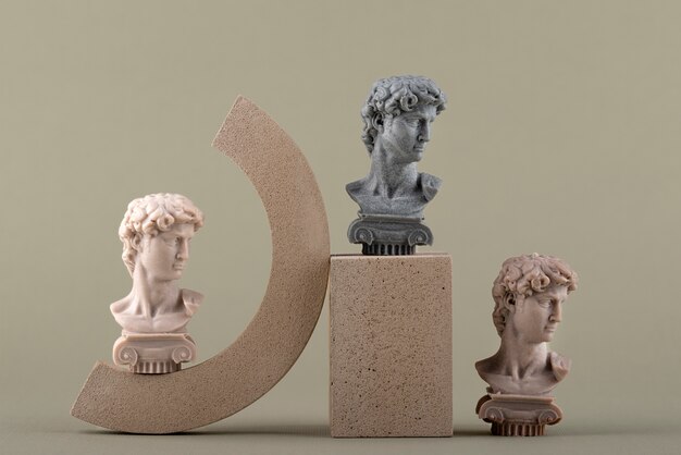 Een prachtige Romeinse beeldhouwkunst.