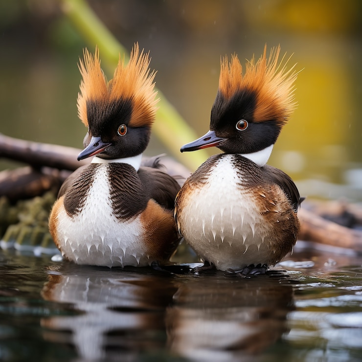 Gratis Foto eend in de natuur genereert beeld